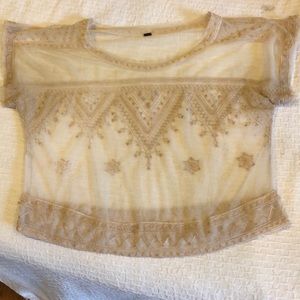 Free people see through shirt